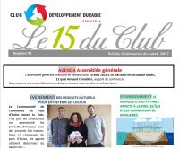 Bulletin 15 du Club N&deg; 91